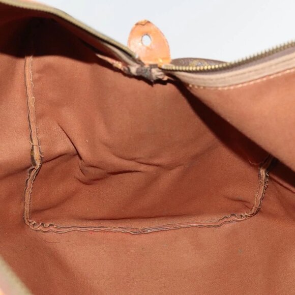 LOUIS VUITTON Monogram Sac Souple 55 Boston Bag Vintage M41622 LV Auth 121900 - Picture 12 of 16